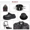 359Pcs 8 Sizes Punk Spikes and Studs Kit Smooth Surface Clothing Studs  Leather Accessories
