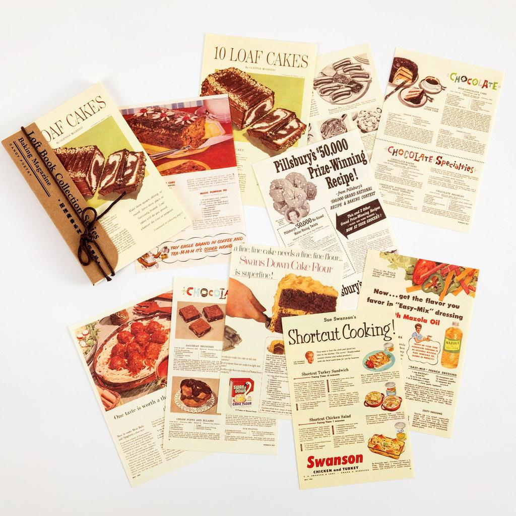 60Pcs Vintage Nostalgic Book Material Paper Journal Scrapbook Collage Base Paper Literary Retro DIY Decor Paper