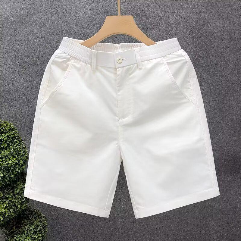 Men's Versatile Trendy White Summer Casual Shorts