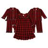 Children's Gold Velvet Pajamas - Autumn/Winter Homewear for Boys and Girls