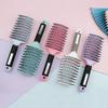 Big Curled Hair, Nine Rows Of Combs, Curly Hair, Black