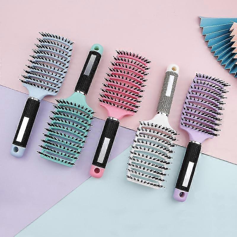 Big Curled Hair, Nine Rows Of Combs, Curly Hair, Black