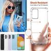 Coque pour Samsung Galaxy A52 4G&amp;5G + 2 Pièces Verre Trempé Protection écran [Housse Transparent Silicone] [10X Anti-Jaunissement] [