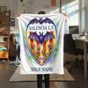 Custom Name Valencia CF2 Flannel Blanket, High quality Comfortable for All Seasons, Home Decor, Warmth and Comfort