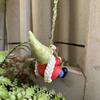 Cute Resin Gnome Pendant for Hanging Cup, Flower Pot, and Home Decor,Flower Pot Landscape Decoration, Outdoor Garden Decora