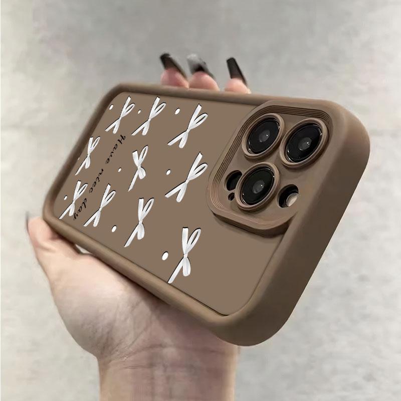 Handyhülle Für Tecno Spark 30 10 Pro 30C 20C 10C Spark 20 Pro Plus Hülle Mode Schleifenmuster Weiche Silikon Stoßstange Schutzhülle