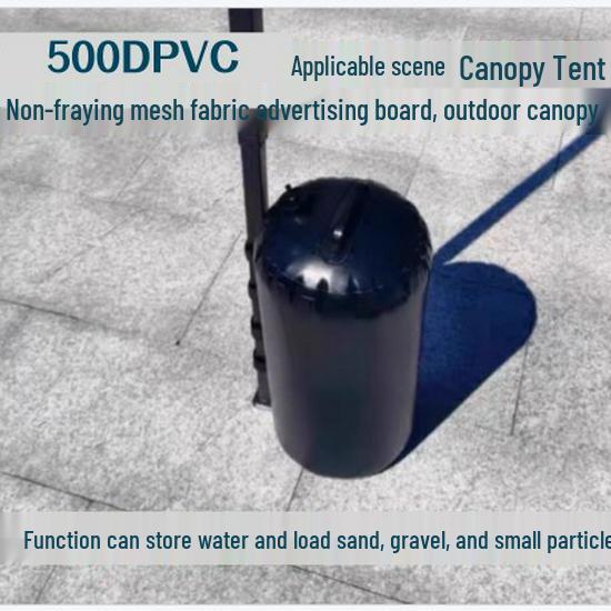 Outdoor Advertising Tent Water Bag & Sandbag Weight 10L чёрный