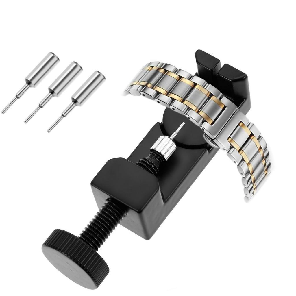 Watchband Remover Alloy Steel Watch Band Strap Link Pin Removal Tool for Repair AdjustmentBlack