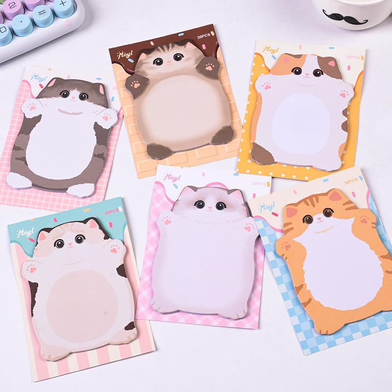 Gift Cute Pet Alien Cat Notes Message Student Handbook Cartoon N Times Lovely Memo Pad Kawai Stationery Office School Supplies