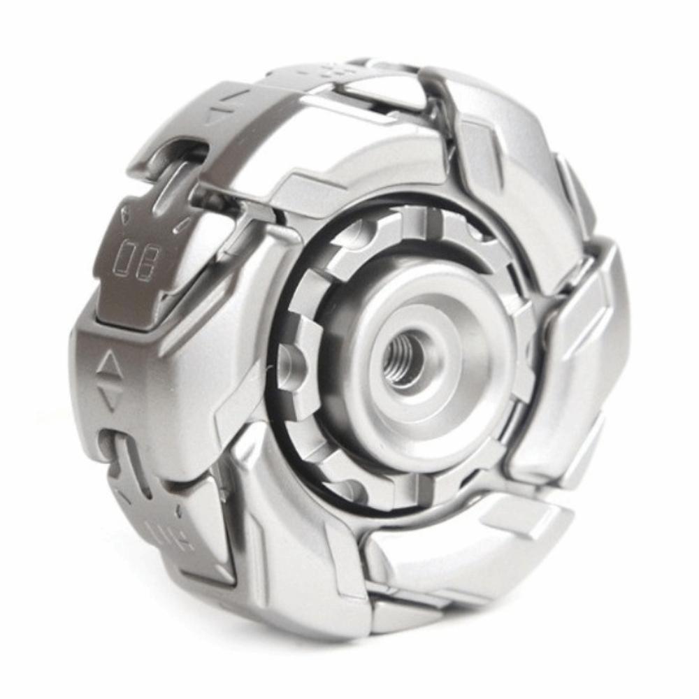Adult Mechanical Fidget Spinner Premium Alloy Smooth Spin Spinning Deformable Magnetic Metal Fidget Sliders Office Relaxation