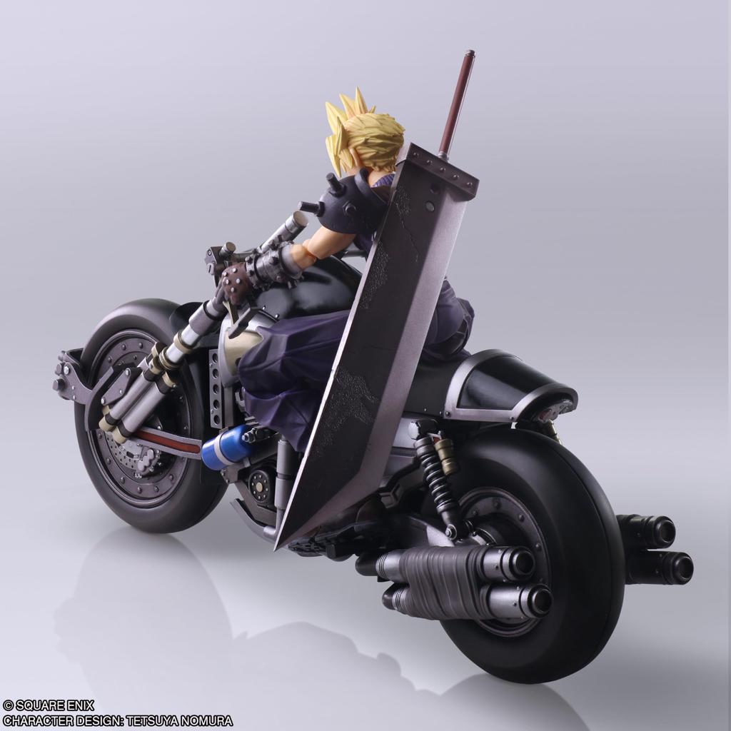 FINAL FANTASY VII BRING ARTS Strife PVC painted action figure <Cloud & Hardy-Daytona>