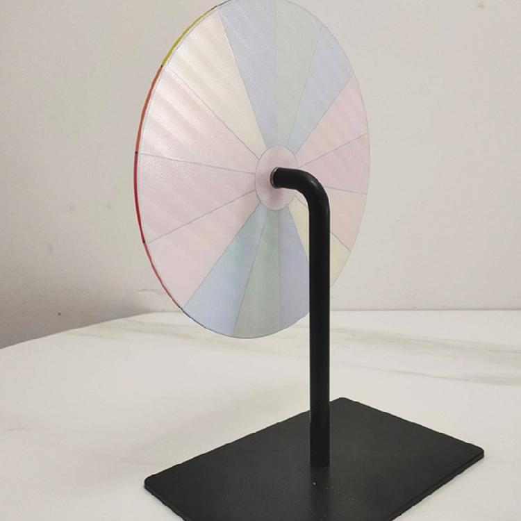 Lucky Draws Roulette Wheel Erasable Reusable Fortune Wheel Tabletop Prize Turntable Easy Assembly Roulette Wheel