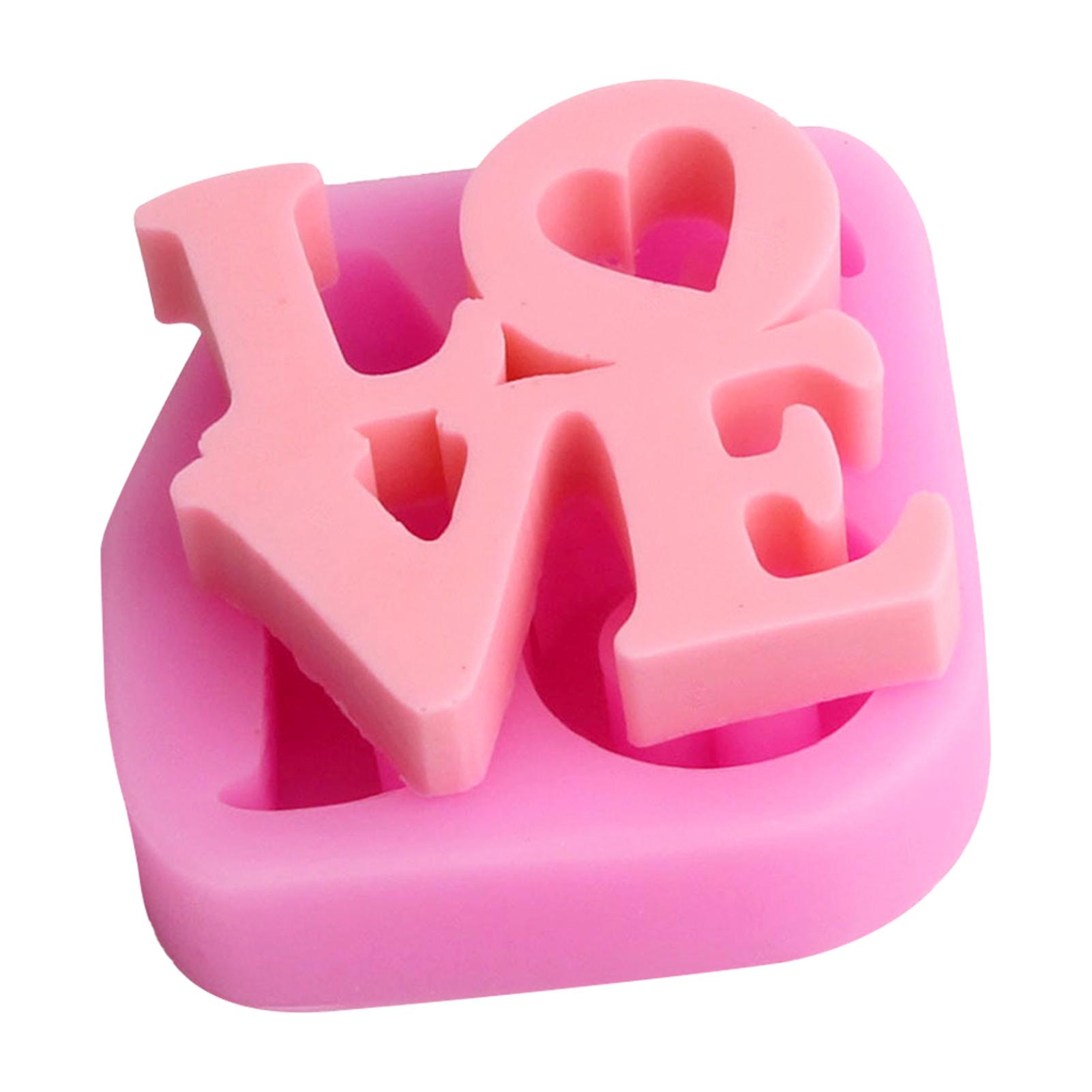 

Формы для помадки в форме любви ко Дню святого Валентина своими руками, прочные антипригарные формы для кондитерских изделий, для сахарного пудинга