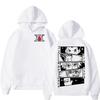 Men's Clothing Autumn Winter Hoodies Japanese Anime HUNTER×HUNTER HoodedSweatshirt Y2K Oversized Pure Cotton Clothes Sportswear