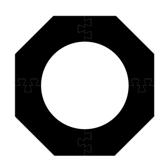 

Настенная защита для сращивания дартс, универсальный восьмиугольный щит для дартс из ЭВА, защита стены, окружающая подложка, аксессуары для дартса чёрный