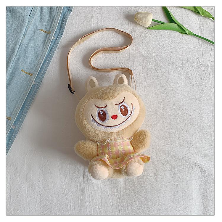 Bubble Rabbit Plush Cartoon Backpack - Cute Crossbody Gift for Girls