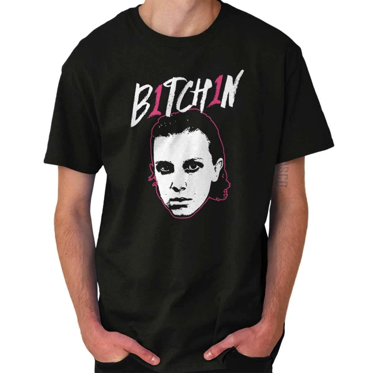 Goth Punk Rock Bitchin TV Show Character Womens or Mens Crewneck T Shirt Tee M