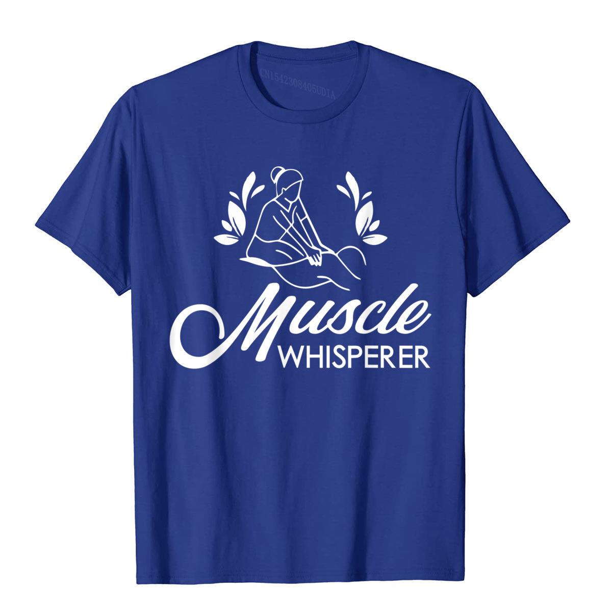 

Muscle Whisperer Physical Therapy Massage Therapy Футболка Хлопковые мужские футболки Футболка High Street S чёрный