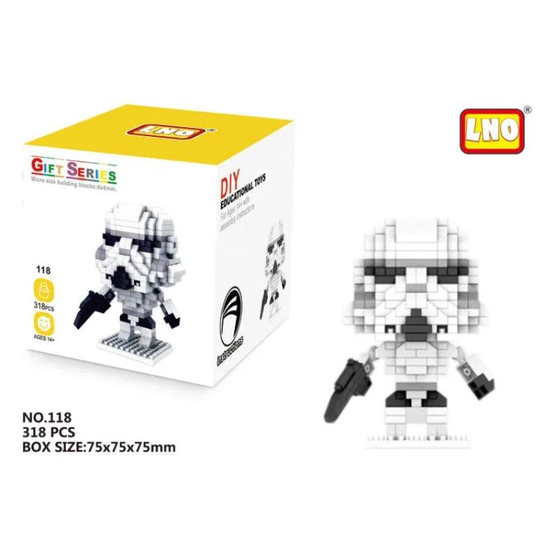 

Star War Building Blocks Darth Vader BB-8 Stormtrooper Model Bricks Mini Yoda Mirco Blocks Gifts Toys For Kids With Box