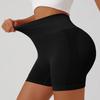 Women's Fashionable Seamless Sports Yoga Shorts, Hip Lifting Sports Pants, Abdominal Compression Fitness Pants, Three Piece Pants