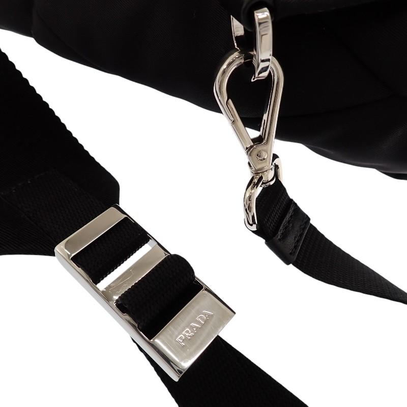PRADA  1BZ052_2BYV_F0002 body bag black Nylon mens