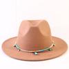 Popular European and American classic simple flat-brimmed top hat men's and women's fashionable and elegant versatile jazz hat top hat