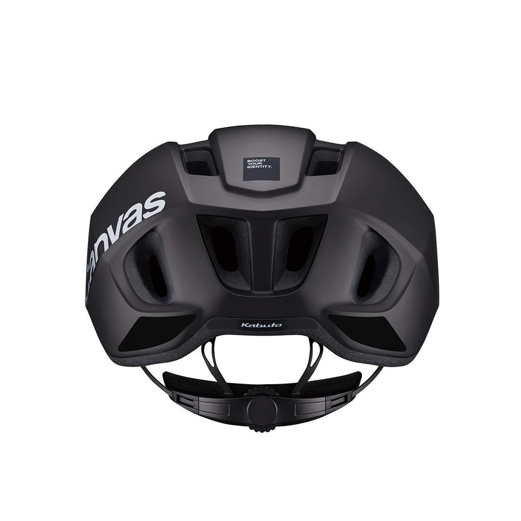 OGK KABUTO Bicycle Helmet Canvas Sports Matte Black JCF Recommended M/L (57-59cm)