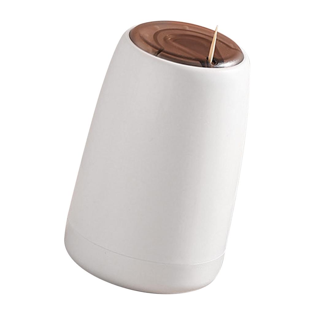 Automatic Toothpick Dispenser Popping Up Toothpick Holder Dispenser Storage Container for Home Kitchen Restaurant