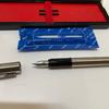 Unused Pilot F Fountain Pen Silver Includes 2 Unopened Inks.