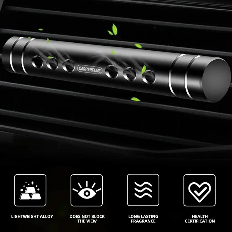 1/2/3/4Set Car Air Vent Perfume Car Air Freshener Flavoring Smell Aroma Perfumes Air Freshener Parfum Car Accessories