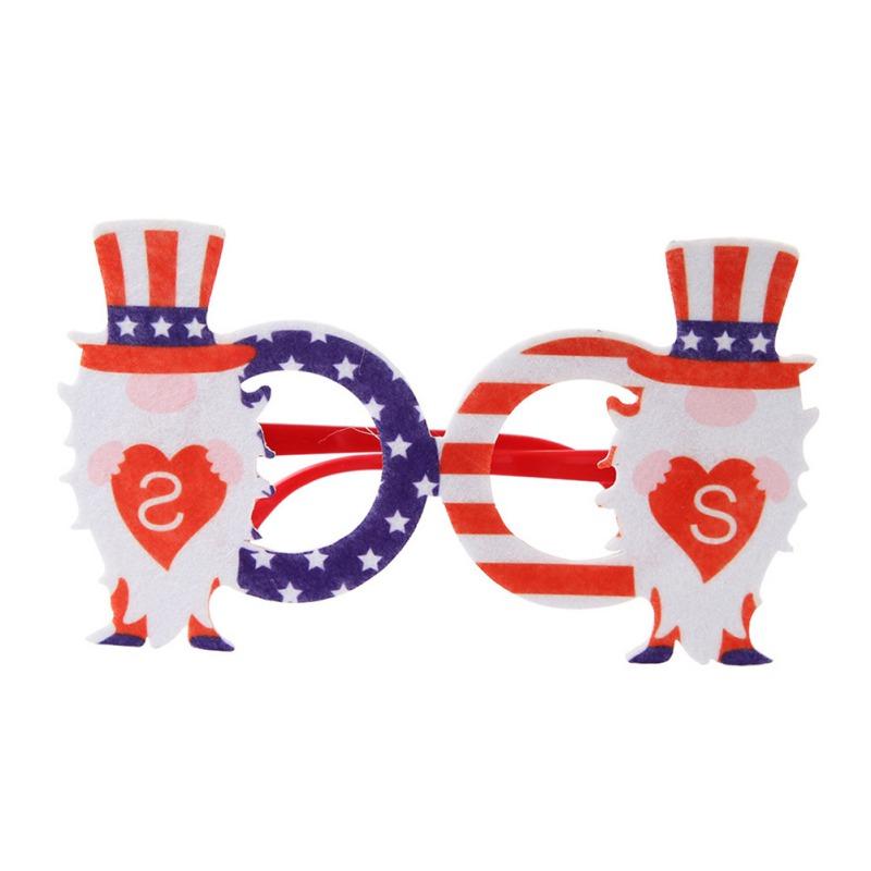 Occhiali modello aviatore con bandiera americana per 4,90
