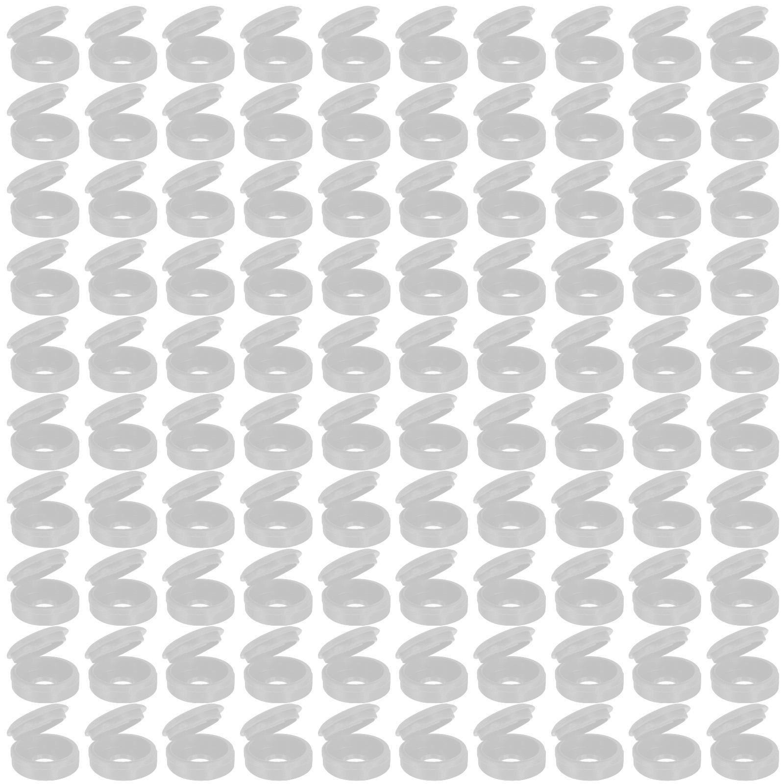 

100 шт. Пластиковая декоративная крышка для винтов Крестовая крышка-заглушка Саморез Защитная заглушка для отверстий Гвозди Колпачки для винтов светло-серый