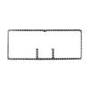 Kolfiber bil sidopanel mitten luftkonditioneringsutloppsventilation trimskydd för VW Golf 4 Jetta Bora MK4 R32 GTI 1999-2004
