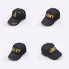 Mason Embroidery Letter Rmy Nvy Baseball Cap Outdoor Casual Pure Hat Cotton