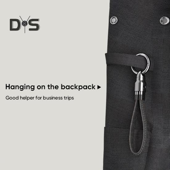 Cabo de Carregamento Tipo-C com Chaveiro Cordão 240W Carregamento Rápido Transferência de Dados em Alta Velocidade Cabo Carregador de Telefone Universal