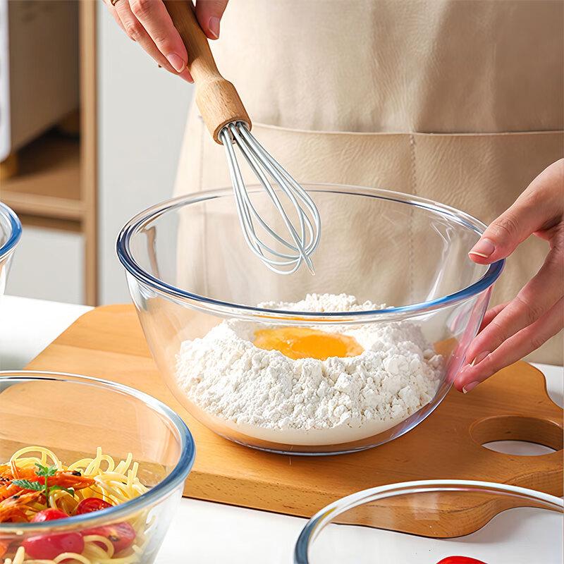 Jiwu Senlin Large Thickened Glass Mixing & Serving Bowl