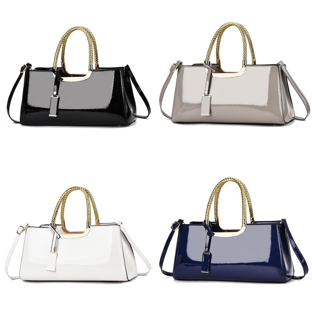 Borsa a Tote in PU con Tasca per Carte per Donne Urbane Casual Quotidiane