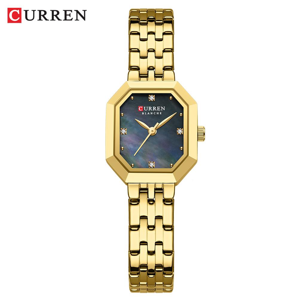 CURREN 9102 91089095 Women's Watch Waterproof Quartz Watch Leisure Simple Belt Wristwatch for Ladies Best Gift Girlfriend