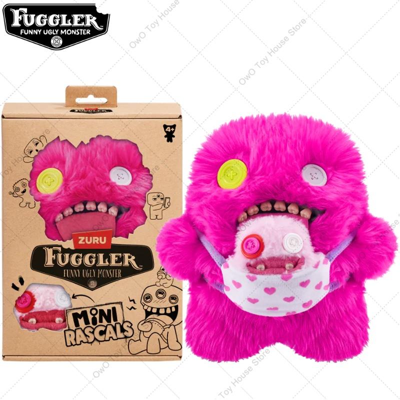 Original Fuggler Hässliche Zähne Monster Plüschtiere Kawaii Cartoon Fugglers Genervter Außerirdischer Weitäugiger Sonderling Plüschpuppen Geschenke Kinder