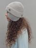 SETSETSET Two-Way Earflap Beanie Two-Tone Mix Pink Melange