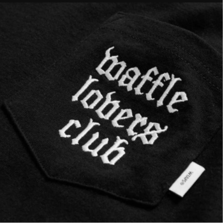 Vans X WTAPS Crossbones Print Pocket Long Sleeve T-Shirt Unisex Tops Black VN0A4TRCBLK1