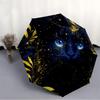 1PC Celestial Feline Automatic Open/close, All-Season Portable Folding Umbrella for Women & Men yy250919150