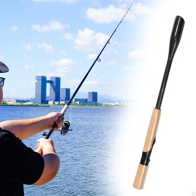 Fishing Rod Handle Attachment Spare Part Comfortable 16.93inch Pole Grip Cork for Lake