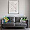 Cute Funny Green Alien Cat Pillow Cover Design Cushion Cover Decor Holiday Decorati