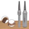 Metal Woodworking Milling Cutter High-Precision V-Shaped Tool TCT Grooving Cutter Arc-shaped Slotter Silver