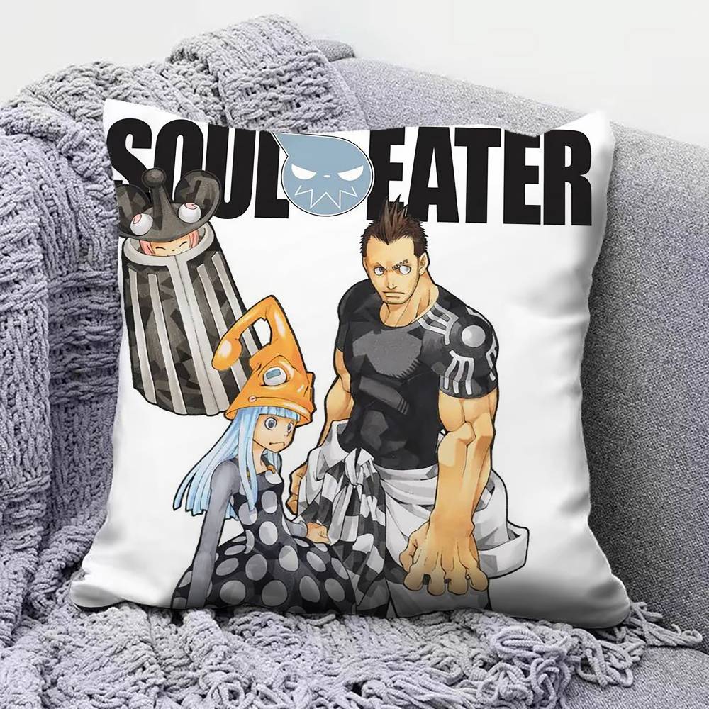 Soul eater Manga   Pillow Covers, Home Sofa Cushion Covers and Aecorative Custom