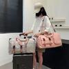Stylish and simple large-capacity portable fitness bag storage travel shoulder travel bag dry and wet separation swimming yoga bag