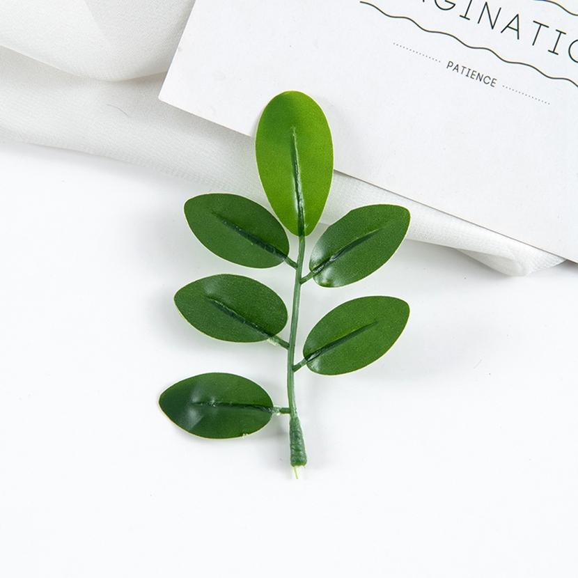 

50/100Pcs Green Foliage Artificial Plants DIY Home Windowsill Wreath Accessories Wedding Arch Decor Photography Props Scrapbooks 50pcs зелёный