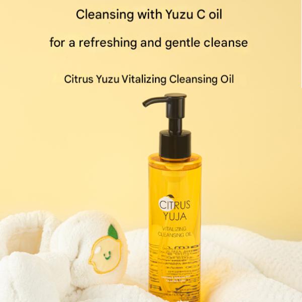 Farm Stay Citrus Yuja Vitalizing Cleansing Oil (200ml / 6.76 fl.oz.) (3 Options)