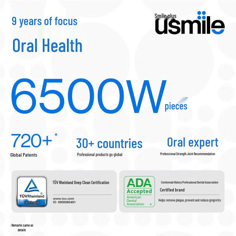 usmile Y10 PROMAX Smart Sonic Electric Toothbrush CN plug (adapter included)